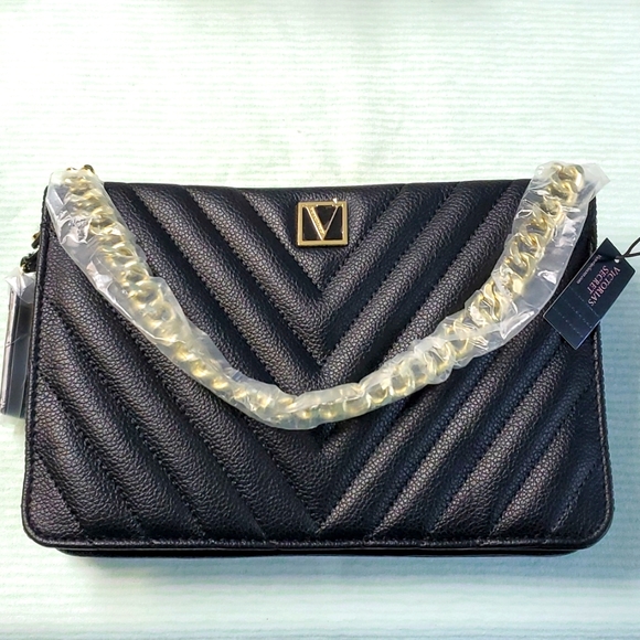 Victoria's Secret Handbags - Black New Victoria Secret CrossBody Bag! BRAND NEW!